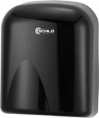 Suszarki do rąk i włosów - Cicha 60db Schild suszarka do rąk 1650W czarna ABS - miniaturka - grafika 1