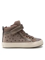 Buty dla dziewczynek - Geox Trampki J Kalispera G. I J744GI 0DHAJ C9006 M Brązowy - miniaturka - grafika 1