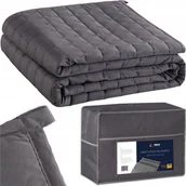 Pościel dla dzieci - Costway KOŁDRA OBCIĄŻENIOWA KOC SENSORYCZNY ANTYSTRESOWY TORBA 90x120 3,2 kg - miniaturka - grafika 1