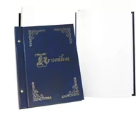 Albumy - fotografia - Warta Kronika A4, pionowa, złocona, granat, Warta - miniaturka - grafika 1
