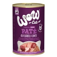Mokra karma dla kotów - WOW Cat Senior 6 x 400 g Kaczka i drób - miniaturka - grafika 1