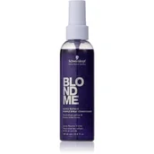 Odżywki do włosów - Schwarzkopf BlondMe Bond Repair, odżywka fioletowa neutralizująca w sprayu, 150ml - miniaturka - grafika 1