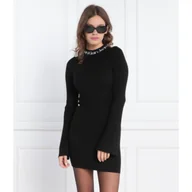 Sukienki - CALVIN KLEIN JEANS Sukienka LOGO INTARSIA - miniaturka - grafika 1