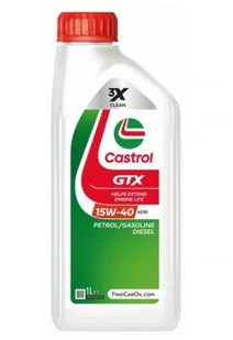 CASTROL GTX HIGH MILEAGE 15W40 1L - Oleje silnikowe CASTROL GTX HIGH MILEAGE 15W40 1L - Oleje silnikowe - miniaturka - grafika 1