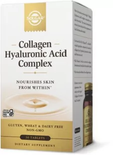 Collagen Hyaluronic Acid Complex (30 tabl.) - Włosy, skóra, paznokcie - miniaturka - grafika 1