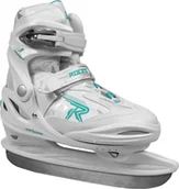 Łyżwy - Łyżwy Roces Moody Ice 3.0 Girl biało-miętowe 450711 00001-30-35 - miniaturka - grafika 1