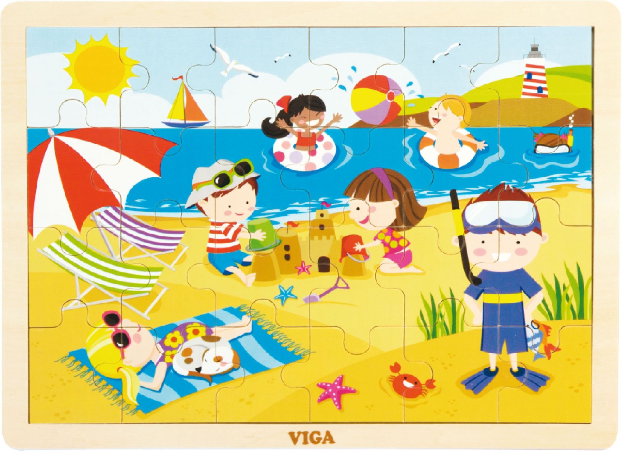 Viga Puzzle Cztery Pory Roku - Lato 1844, Viga