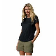 Koszulki sportowe damskie - Koszulka damska Columbia Zero Rules™ Light Short sleeve Crew Rozmiar: S / Kolor: czarny - miniaturka - grafika 1