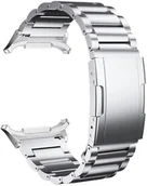 Akcesoria do smartwatchy - BRANSOLETA DO SAMSUNG GALAXY WATCH 8 40MM / 44MM / CLASSIC 46MM SREBRNA - miniaturka - grafika 1