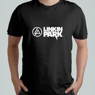 Koszulki męskie - Koszulka Z Nadrukiem T-shirt Zespół Linkin Park Napis r. L - miniaturka - grafika 1