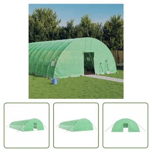 Szklarnia Living Store z ramą stalową Zielona 96 m² 16x6x2,85 m - Szklarnie ogrodowe Szklarnia Living Store z ramą stalową Zielona 96 m² 16x6x2,85 m - Szklarnie ogrodowe - miniaturka - grafika 1