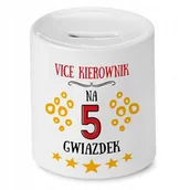 Skarbonki - Dla Vice Kierownika Skarbonka na Urodziny Prezent z Nadrukiem ze Zdjęciem - miniaturka - grafika 1