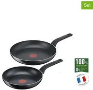 Patelnie - Tefal Easy Cook & Clean Set of 2 frypans 24 & 28 cm B5559033 - miniaturka - grafika 1