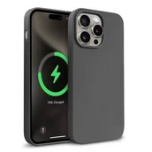 Etui i futerały do telefonów - Etui CRONG Color Cover Magnetic MagSafe do Apple iPhone 15 Pro Max Tytanowy - miniaturka - grafika 1