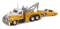 Samochody i pojazdy dla dzieci - MAISTO 1965 BUICK RIVIERA + 1953 B-61 MACK TOW TRUCK 1:64 15055 - miniaturka - grafika 1