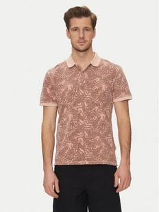 Blend Polo 20718251 Różowy Regular Fit - Koszulki męskie - miniaturka - grafika 1