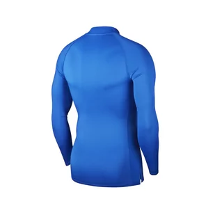 KOSZULKA męska NIKE TOP TIGHT LS MOCK - Koszulki sportowe męskie - miniaturka - grafika 2