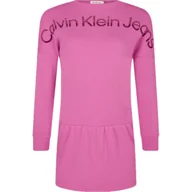 Sukienki i spódniczki dla dziewczynek - CALVIN KLEIN JEANS Sukienka - miniaturka - grafika 1