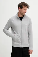 Bluzy męskie - BOSS bluza lounge kolor szary gładka 50515307 - miniaturka - grafika 1