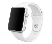 Akcesoria do smartwatchy - Apple Sport Band Apple Watch MYNW2ZM/A 40MM WHITE OTWARTE OPAKOWANIE - miniaturka - grafika 1