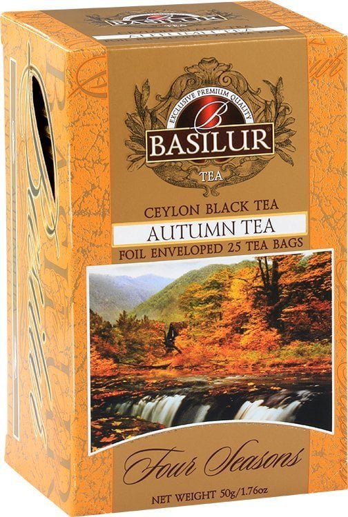 Basilur Basilur AUTUMN TEA herbata czarna KLONOWA - 25szt.