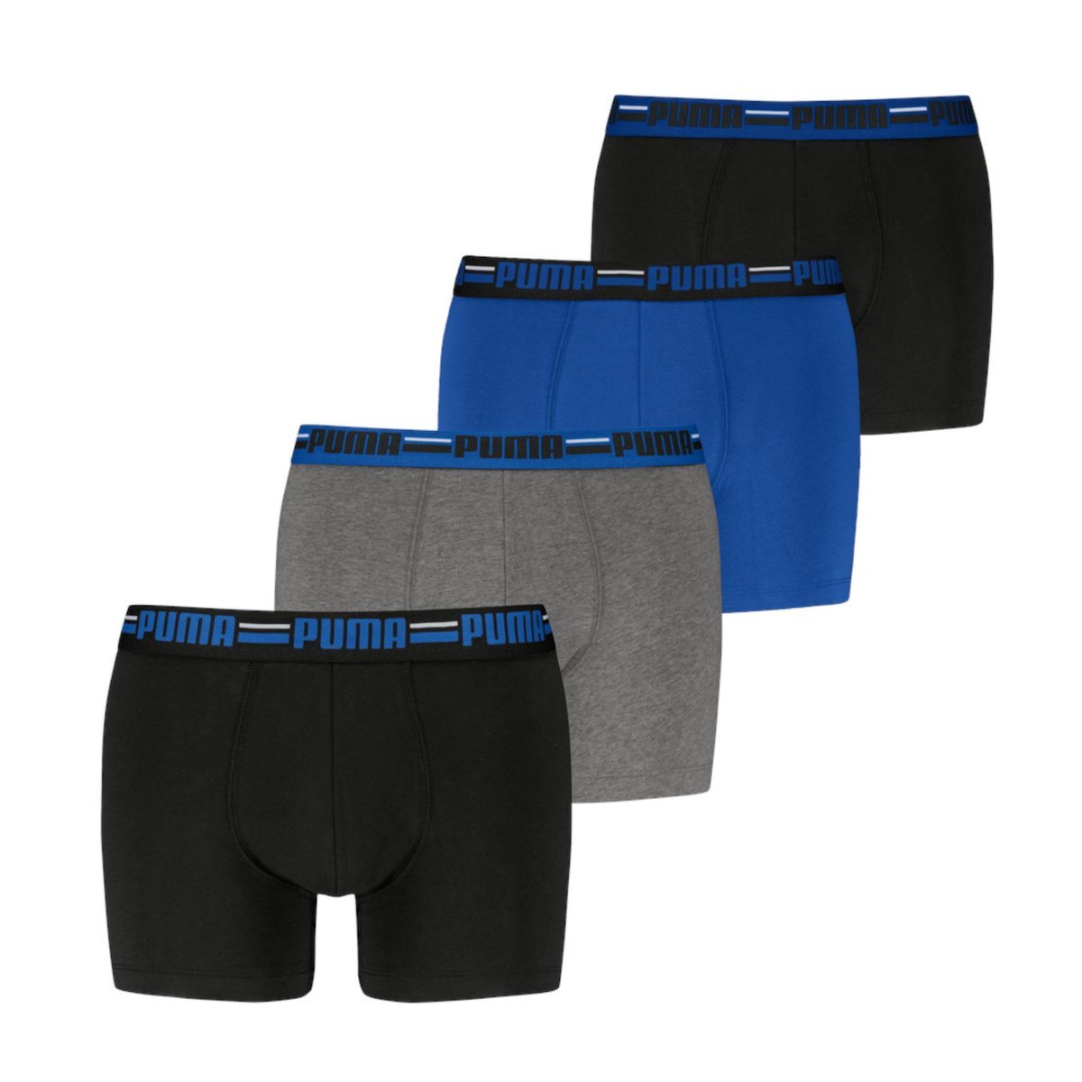 Bokserki męskie Puma BASIC BRAND ELASTIC 4-PACK 93819709 r M