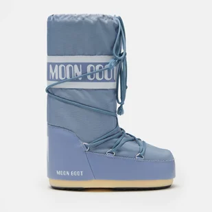 Damskie Buty zimowe MOON BOOT MB ICON NYLON 80D1400440-H004 – Szary - Kozaki damskie - miniaturka - grafika 1