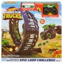 Mattel Tor Monster pętla Zestaw 887961833607 - Tory, garaże, parkingi - miniaturka - grafika 1