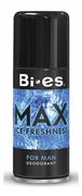 Dezodoranty i antyperspiranty męskie - Bi-es Max Ice Freshness for men Dezodorant spray 150ml - miniaturka - grafika 1