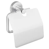 Akcesoria łazienkowe - Tesa Uchwyt MOON chrom na papier z pokrywą - miniaturka - grafika 1