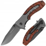 Noże - Dominator Nóż Składany 2-38 Wood/Grey - miniaturka - grafika 1
