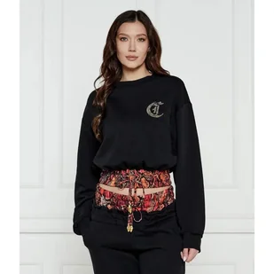 Just Cavalli Bluza Cropped Fit - Bluzy damskie - miniaturka - grafika 1