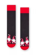 Skarpetki męskie - Steven 136 095 skrzaty grafitowe skarpety męskie - miniaturka - grafika 1