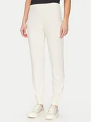 Spodnie damskie - Guess Spodnie materiałowe O5GB05 KCQP2 Granatowy Regular Fit - miniaturka - grafika 1