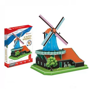 Cubicfun PUZZLE 3D Wiatrak Holenderski 492097 - Puzzle - miniaturka - grafika 3