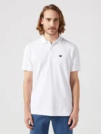 Koszulki męskie - Wrangler Koszulka polo w kolorze białym - miniaturka - grafika 1