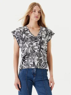 United Colors Of Benetton T-Shirt 3SEBD10AE Szary Relaxed Fit - Koszulki i topy damskie - miniaturka - grafika 1