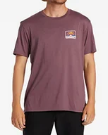 Koszulki męskie - BILLABONG Koszulka męska Basic Purple XS - miniaturka - grafika 1