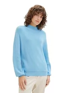 Swetry damskie - TOM TAILOR Sweter damski, 15592 – Clear Light Blue, S - miniaturka - grafika 1