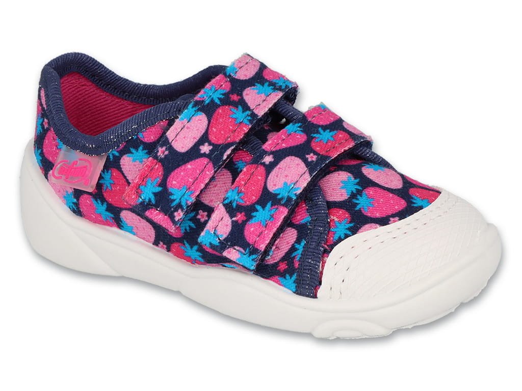 Trampki kapcie dziecięce dziewczęce domowe na rzepy Befado 907P153-22