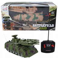 Zabawki zdalnie sterowane - Czołg Zdalnie Sterowany Pojazd Wojskowy Z Armatą Na Pilota Różne Kolory - miniaturka - grafika 1