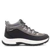 Botki damskie - Trzewiki Go Soft VS16032023-1 Szary - miniaturka - grafika 1