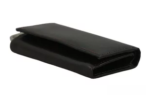 Etui skórzane na klucze / portfel - Brązowe ciemne - Etui na klucze - miniaturka - grafika 3