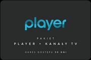 ""Player"" Player"" Kod aktywacyjny Player + Kanały TV 30 dni