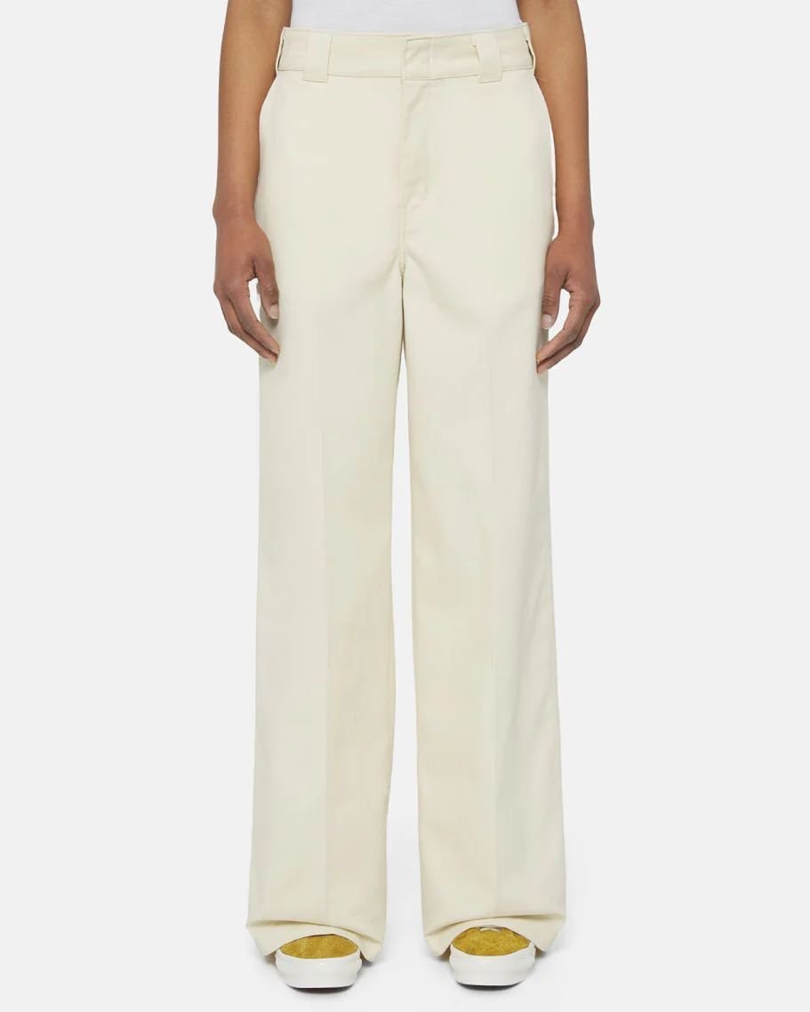 pantaloni donna dickies w wide leg pant dk0a4yse f90 whitecap gray