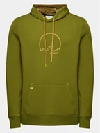 Bluzy męskie - Viking Bluza Bamboo Panaka Hoodie Man 730/25/3888 Zielony Regular Fit - miniaturka - grafika 1
