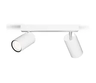 Lampy sufitowe - Philips - Łazienkowe oświetlenie punktowe IDRIS 2xGU10/5W/230V IP44 białe - miniaturka - grafika 1