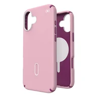 Etui i futerały do telefonów - Speck Presidio2 Pro ClickLock & MagSafe - Etui iPhone 16 Plus (Wednesday Pink / Boysenberry Purple / White) - miniaturka - grafika 1
