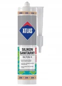 Silikony - Silpac sanitarny ATLAS SILITON S 280 ml - biały ATSISSBI-30 - miniaturka - grafika 1