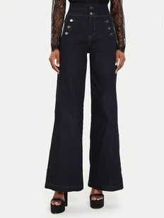 Rinascimento Jeansy CFC0119917003 Granatowy Regular Fit - Spodnie damskie - miniaturka - grafika 1